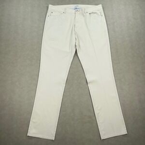 Peter Millar Pants Mens 38‎ Beige Five Pocket Stretch Chino Casual Comfort Golf